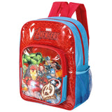 Official Avengers Deluxe Backpack With Front Pocket