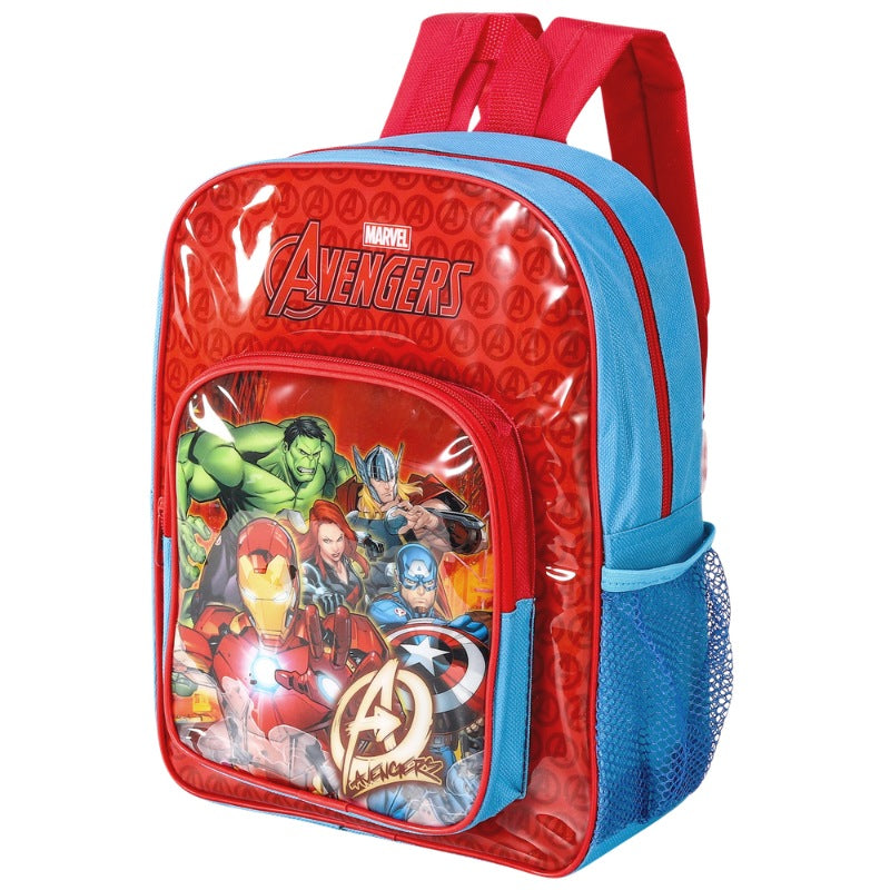 Official Avengers Deluxe Backpack With Front Pocket