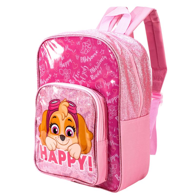 Official Paw Patrol Glitter Deluxe Backpack