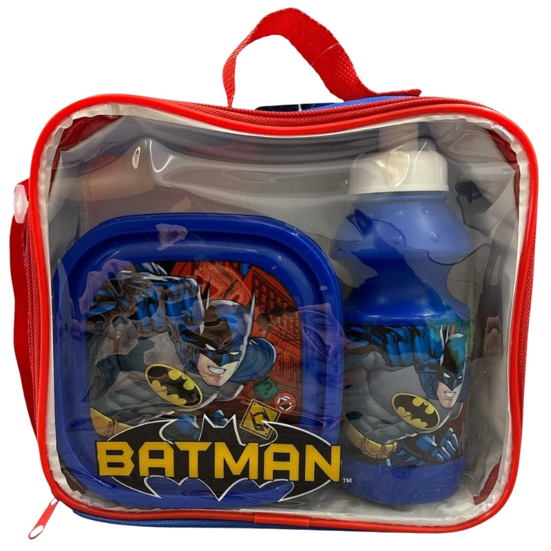 Official Batman 3 Piece Lunch Set