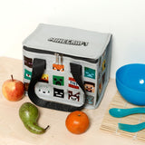 Official Minecraft Faces Recycled Plastic Bottle Reuseable Cool Bag Lunch Bag