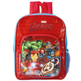 Official Avengers Deluxe Backpack With Front Pocket