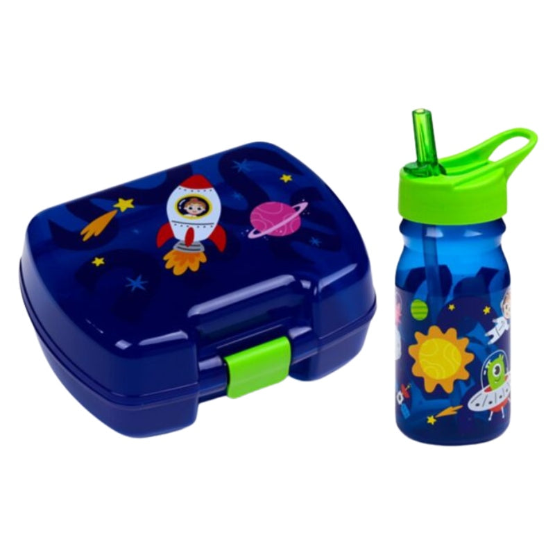 Space Cadet Lunch Box & Water Bottle Set