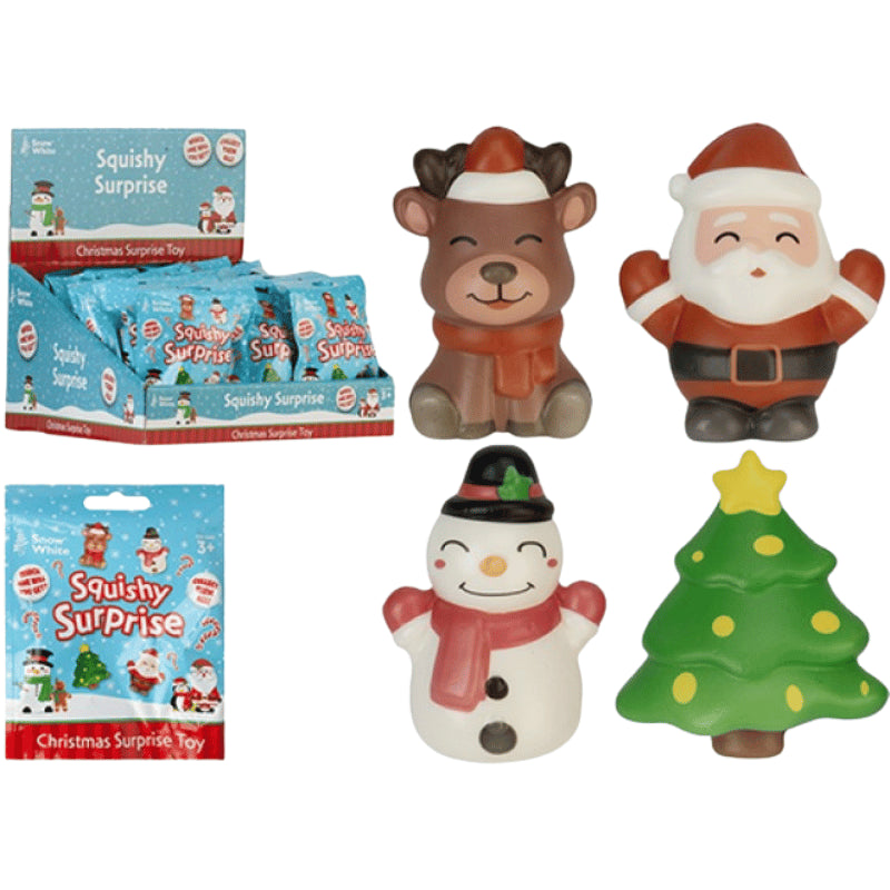 Snow White Christmas Squishy Toy In Blind Bag 8cm