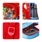 Official Avengers Deluxe Backpack With Front Pocket