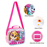 Official Paw Patrol 'Mission Have Fun' Lunch Bag 3 Piece Set