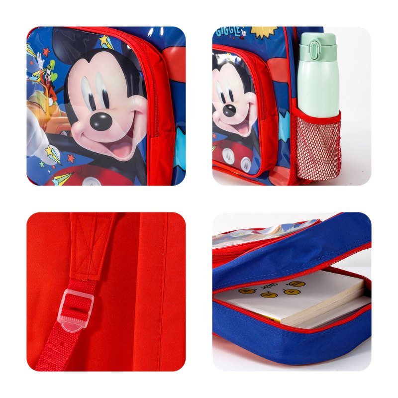 Official Mickey Mouse Deluxe Character Backpack