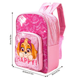 Official Paw Patrol Glitter Deluxe Backpack