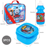 Official Thomas The Tank Engine 3 Piece Lunch Bag Set
