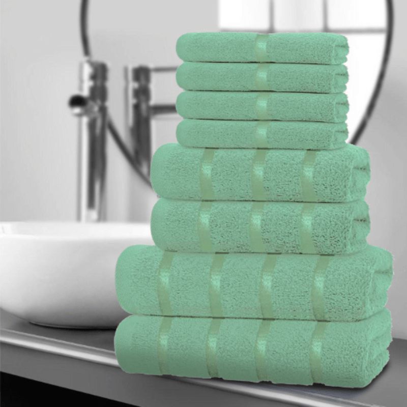 8 Piece Boston Towel Bale Set - Duck Egg
