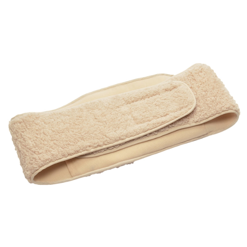 Bear Embroidered Plush Waist Wrap Hot Water Bottle 1 Litre