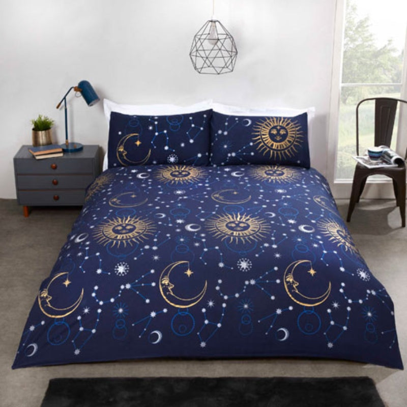 Celestial Duvet Set - Blue