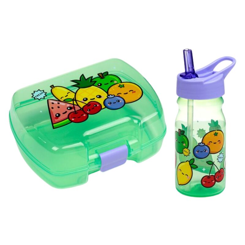 Foodiemals Lunch Box & Water Bottle Set