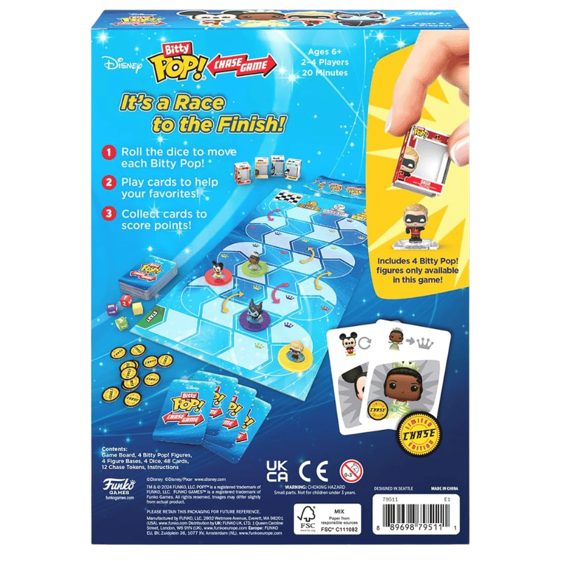 Funko Games: Bitty POP! Disney Chase Game