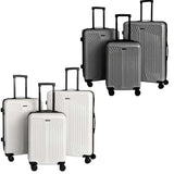 Lightweight Hard Shell 3 Piece Luggage Set