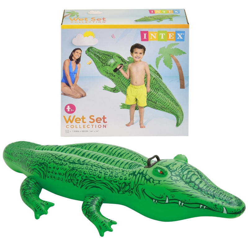 Lil' Gator Ride On Inflatable 66 Inch