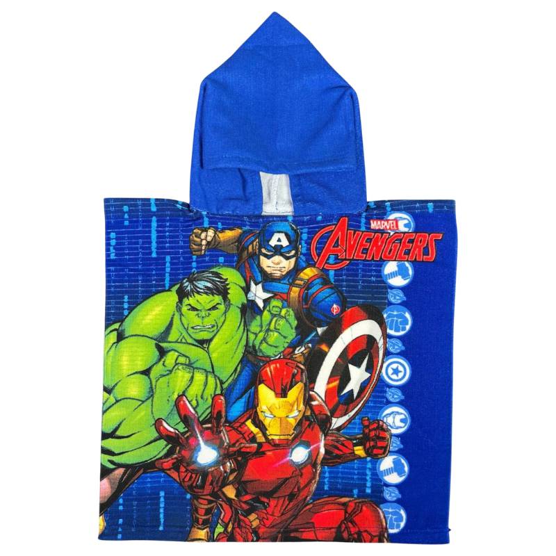 Official Avengers Kids Hooded Towel Poncho