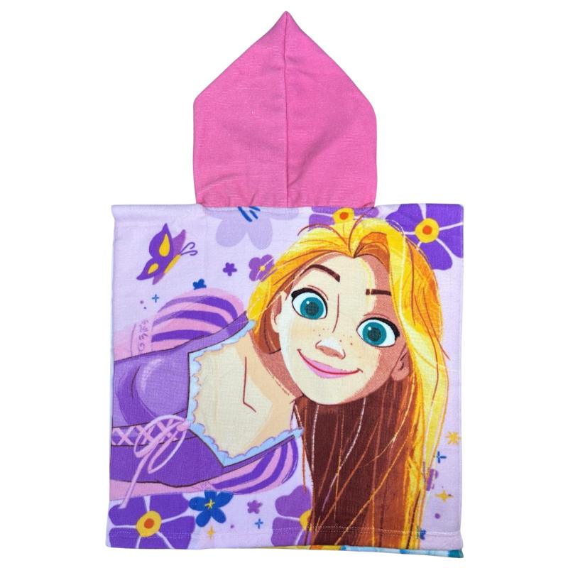 Official Disney Princess Kids Hooded Towel Poncho
