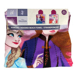 Official Frozen Kids Hooded Towel Poncho