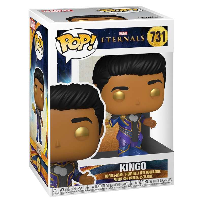 Official Funko POP! Marvel The Eternals Kingo Figure