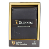 Official Guinness Genuine Leather Multi Card + Coin Wallet RFID Secure