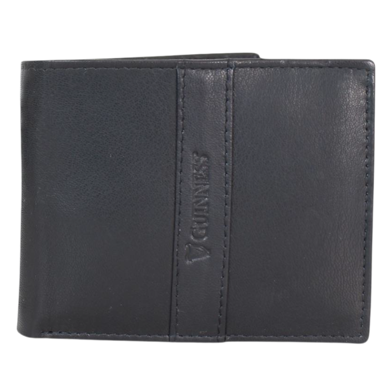 Official Guinness Genuine Leather Wallet with RFID Blocking