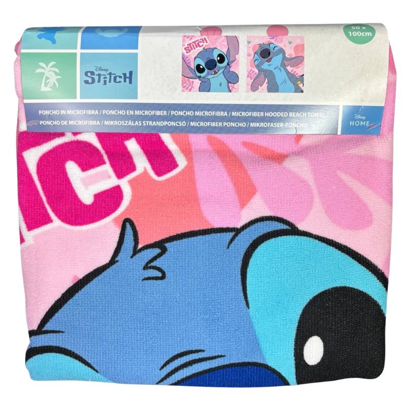 Official Lilo & Stitch Kids Hooded Towel Poncho