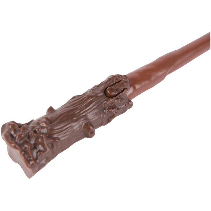 Official Wizarding World, Harry Potter Lumos Wand Illuminated Magic Wand 28cm With Boss Deer Figure