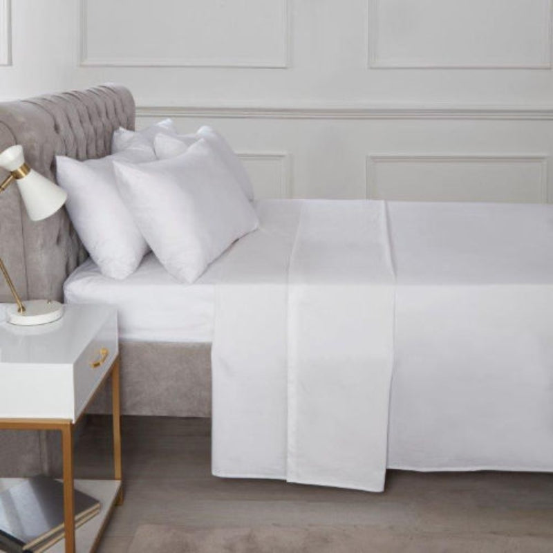 Percale Pillowcase 2 Pack - White