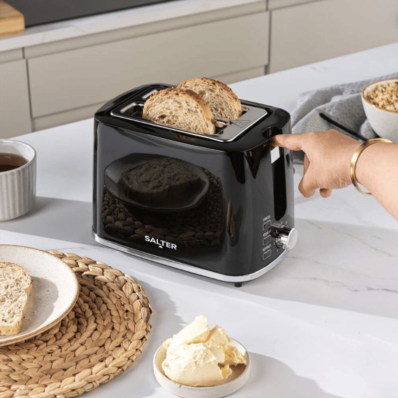 Salter Deco 2-Slice Toaster - Black