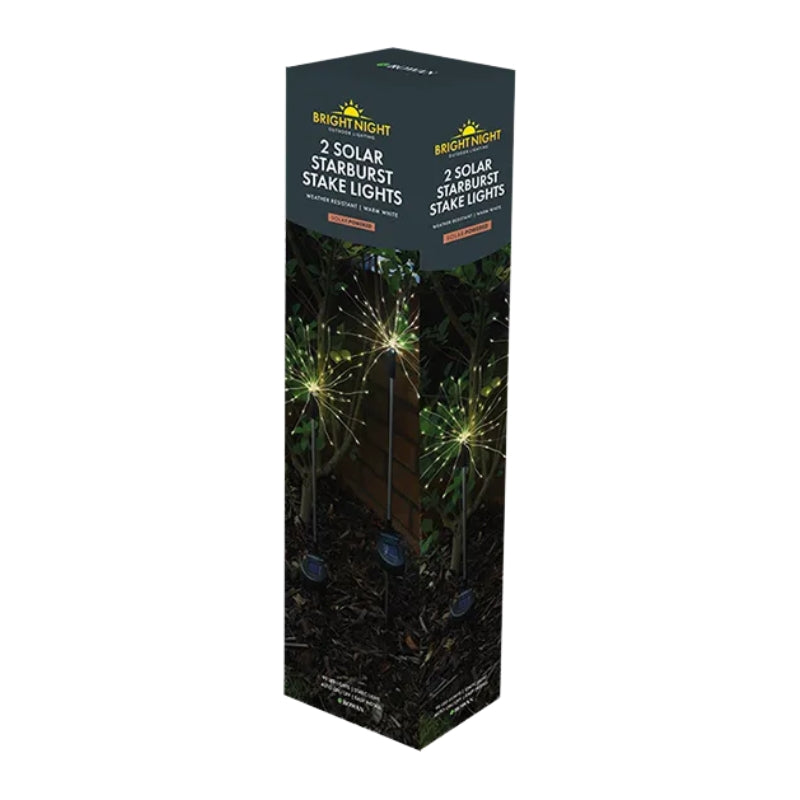 Solar Starburst Stake 2 Pack