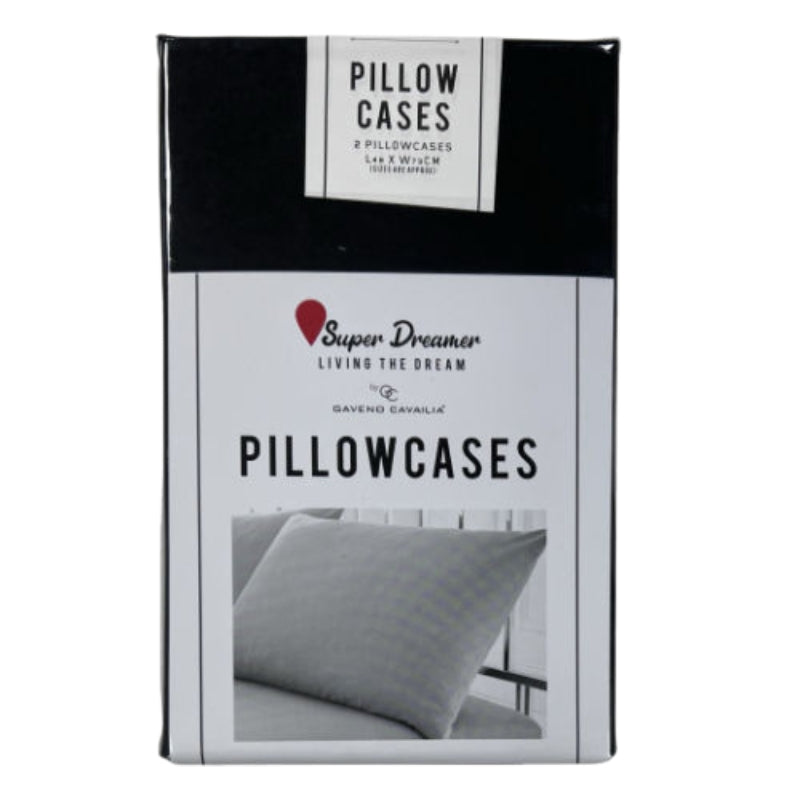 Super Dreamer Pillowcase 2 Pack - Black