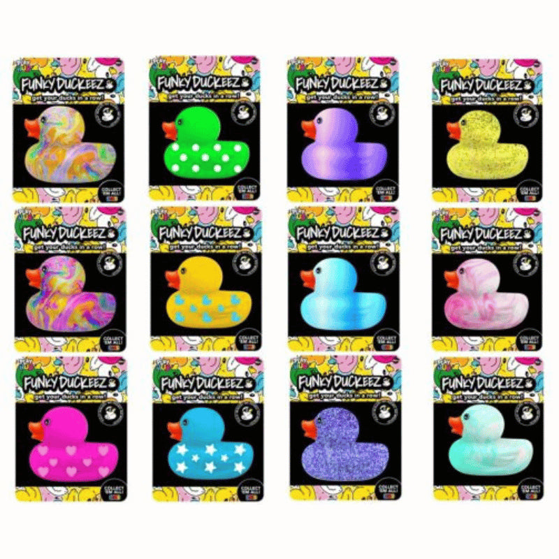 3 Pack Novelty Ducks 8cm